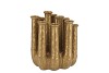 INGA JAHRA GOLD VASE TUBE 20X16X24CM NM