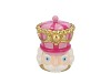 CANDY NUTCRACKER PINK/LILA JAR 12X12X15CM