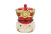 CANDY NUTCRACKER RED JAR 14X14X20CM