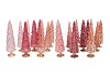 TWINKLE SWEETS PINK MIX GLASS TREE SHINY ASS 9X30CM