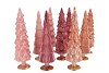 TWINKLE SWEETS PINK MIX GLASS TREE SHINY ASS 9X30CM