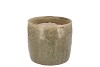 IRON STONE SAND GLAZED POT 9X8CM