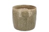 IRON STONE SAND GLAZED POT 16X15CM