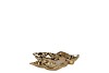 LEAF MAPLE PLATE GOLD 11X11X3CM