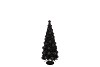 SPARKLE BLACK TREE XMAS BALL 14X32CM