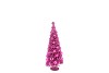 SPARKLE FUCHSIA TREE XMAS BALL 14X32CM