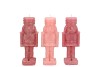 FROSTY NUTCRACKER SWEETS PINK MIX CANDLE 4X4X12CM