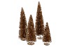 SPARKLE CHAMPAGNE TREE SEQUINS 11X30CM