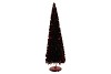 SPARKLE BRONZE TREE SEQUINS 19X60CM