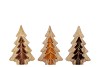 PINE TREE 3D WOODS BROWN 20X13X3CM