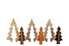 PINE TREE 3D WOODS BROWN 20X13X3CM