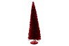 SPARKLE RED TREE SEQUINS 19X60CM