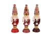 CANDY NUTCRACKER RED SOLDIER DECORATION 10X9X31CM