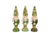 CANDY NUTCRACKER GREEN SOLDIER DECORATION 10X9X20CM