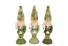 CANDY NUTCRACKER GREEN SOLDIER DECORATION 10X9X31CM