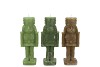 FROSTY NUTCRACKER GREEN MIX CANDLE 4X4X12CM