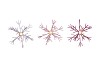 COSMO SWEETS LILA MIX CANDLE HOLDER SNOWFLAKE ASS 17X17X15CM