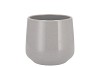 CERAMIC GREY STONE POT BERLIN 13CM