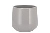 CERAMIC GREY STONE POT BERLIN 16CM