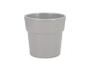 CERAMIC GREY STONE POT ORCHID EDGE 13CM