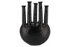 INGA JAHRA BLACK VASE OVAL TUBE 34X15X47CM