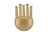 INGA JAHRA GOLD VASE OVAL TUBE 28X12X39CM