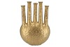 INGA JAHRA GOLD VASE OVAL TUBE 34X15X47CM