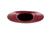 INGA JADA PURPLE OVAL VASE ACTIVE GLAZE WAVE 31X12X30CM