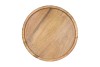 MUMBAI MANGO WOODEN TRAY ROUND 35X35X3CM