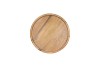 MUMBAI MANGO WOODEN TRAY ROUND 25X25X3CM