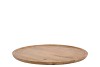 MUMBAI MANGO WOODEN TRAY ROUND SMALL EDGE 33X33X2CM