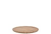 MUMBAI MANGO WOODEN TRAY ROUND SMALL EDGE 23X23X2CM