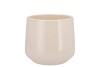 CERAMIC BEIGE STONE POT ORCHID BERLIN 14CM