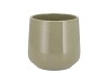 CERAMIC KIWI STONE POT ORCHID BERLIN 14CM