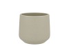 CERAMIC LIGHT KAKI POT BERLIN STRUCTURE 13CM