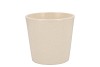 CERAMIC BEIGE STONE POT ORCHID 14CM