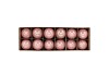 EGGS CHICKEN LIGHT PINK GLITTER P/12