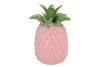 PINEAPPLE TROPICAL PINK VASE 23X23X33CM