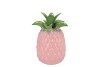 PINEAPPLE TROPICAL PINK VASE 16X16X22CM