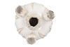 MARA WHITE VASE BOWL TULIP 27X27X31CM