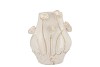 MARA WHITE VASE LOTUS 24X18X30CM