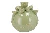 MARA PISTACHE VASE BOL LOTUS 30X30X30CM