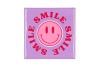 TILE SMILE PURPLE 10X10X1CM