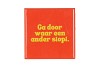 TILE GA DOOR ORANGE 10X10X1CM