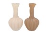 LUXX NATURAL BROWN MIX VASE GARLIC ASS 17X31CM