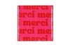 TILE MERCI PINK/RED 10X10X1CM