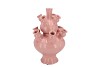 ROTTERDAM PINK VASE SET TULIP 25X25X36CM NM