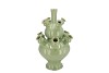 ROTTERDAM GREEN VASE SET TULIP 25X25X36CM NM