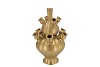 ROTTERDAM GOLD VASE SET TULIP 25X25X36CM NM