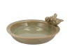 BIRD BOWL GLAZED SAND 28X5CM